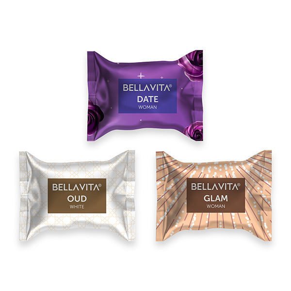 Perfumed Bathing Bar (Soaps) For Women - 3 x 100g