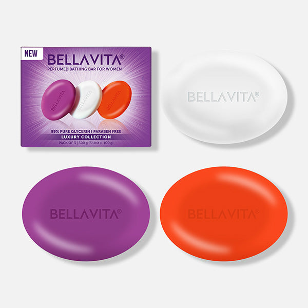 Perfumed Bathing Bar (Soaps) For Women - 3 x 100g