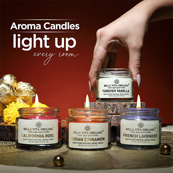 Scented Candles Set - 4 x 60g