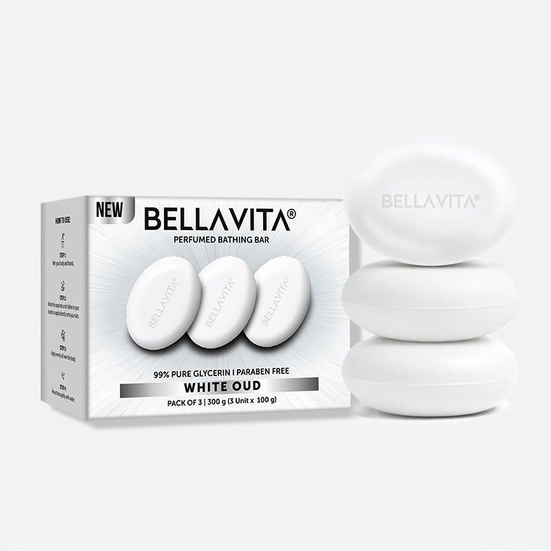 Perfumed Bathing (Soaps) White Oud - 3X100g