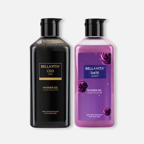 Power and Pose Shower Gel Combo - 2 x 250ml