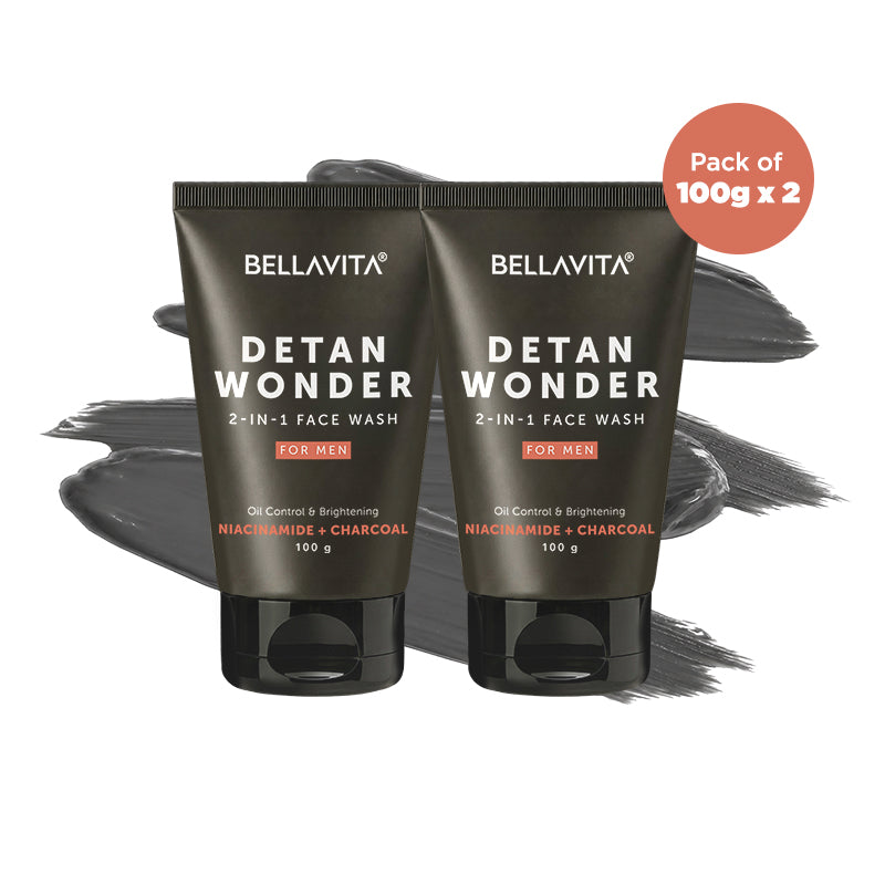 Detan Wonder Face Wash For Men | 100g