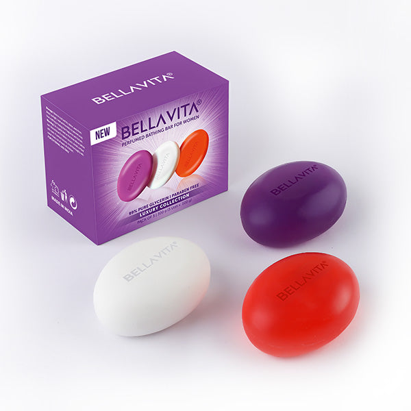 Perfumed Bathing Bar (Soaps) For Women - 3 x 100g