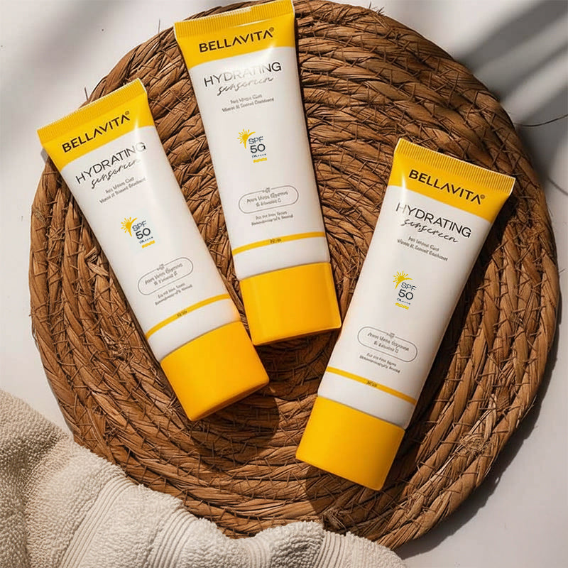 Hydrating Sunscreen SPF 50 PA+++ (Pack of 3)