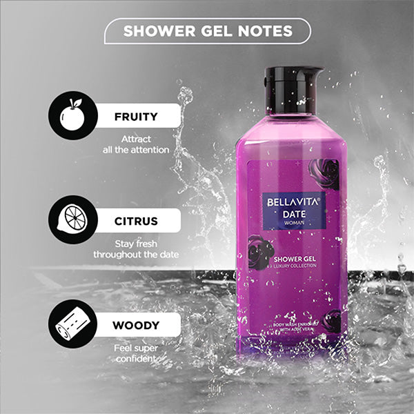 Power and Pose Shower Gel Combo - 2 x 250ml