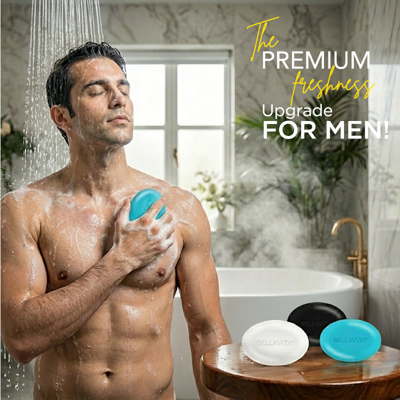 Perfumed Bathing Bar (Soaps) For Men - 3 x 100g