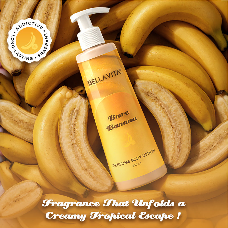 Bare Banana Gourmand Range Perfume Body Lotion
