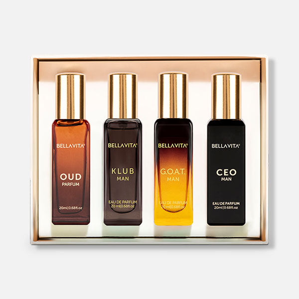 Luxury Perfume Gift Set For Men - 4 x 20ml