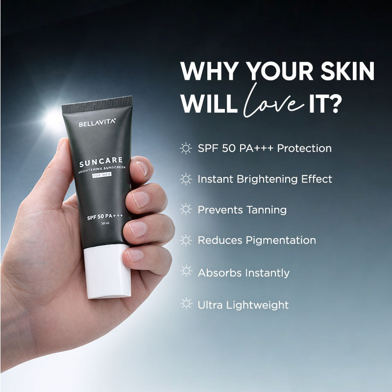 Suncare Brightening Sunscreen For Men SPF 50 PA+++ - 30ml