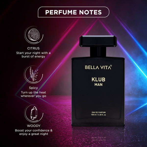 BELLAVITA KLUB MAN PERFUME 100 ML - RETAIL