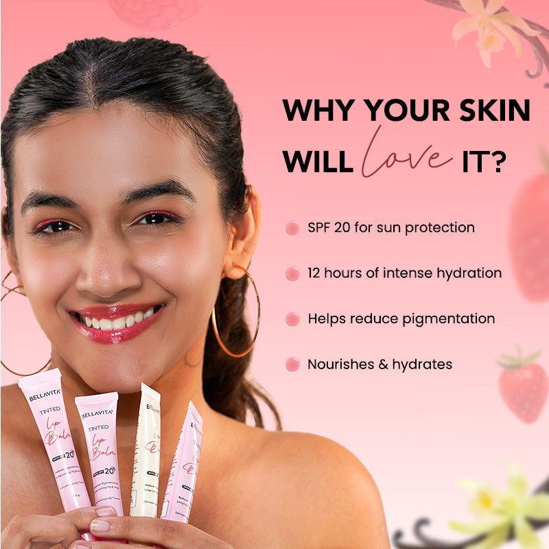 Tinted Lip Balm SPF 20 | Pack of 2