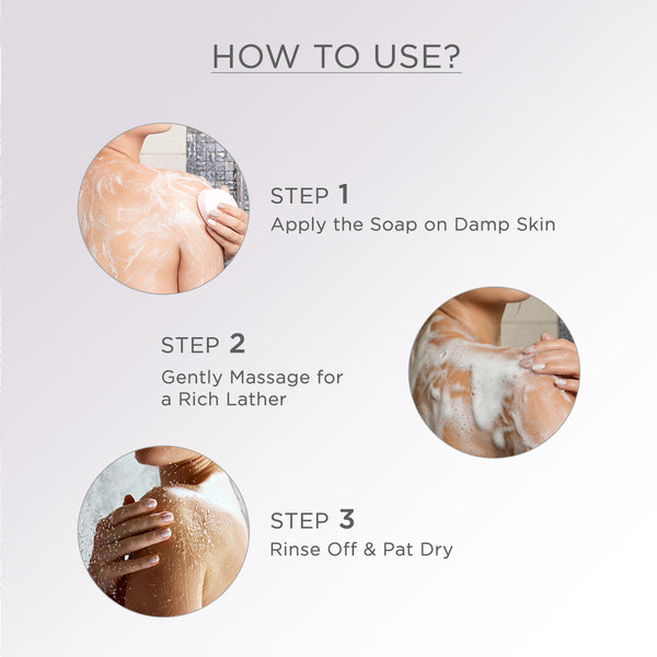 Perfumed Bathing Bar (Soaps) For Women - 3 x 100g