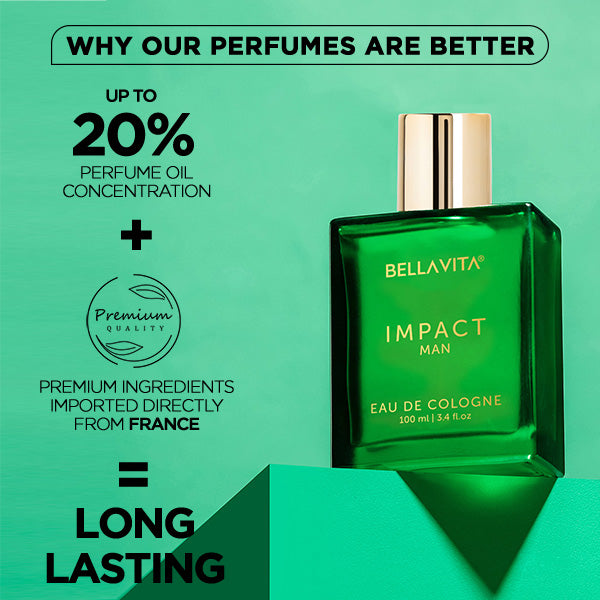 BELLAVITA IMPACT MAN PERFUME 100 ML-RETAIL