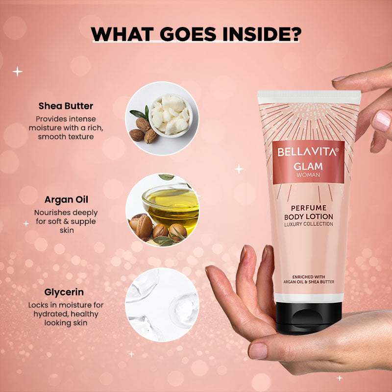 GLAM Woman Perfume Body Lotion - 200ml