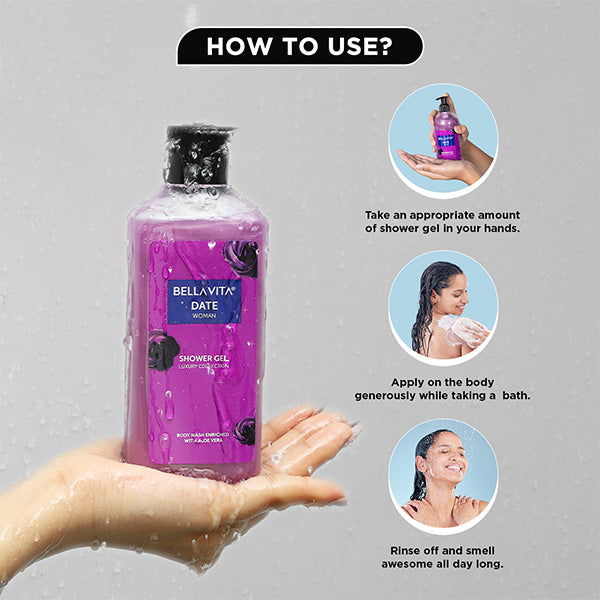 Power and Pose Shower Gel Combo - 2 x 250ml