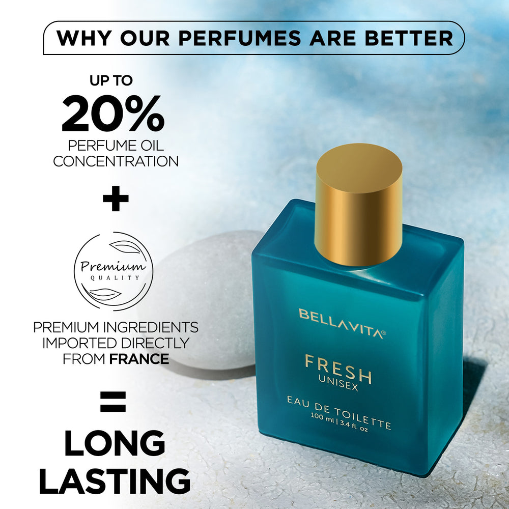 BELLAVITA FRESH UNISEX PERFUME 100 ML-RETAIL