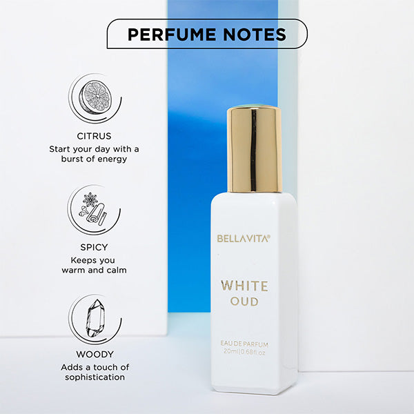 WHITE Oud Unisex Perfume - 20ml