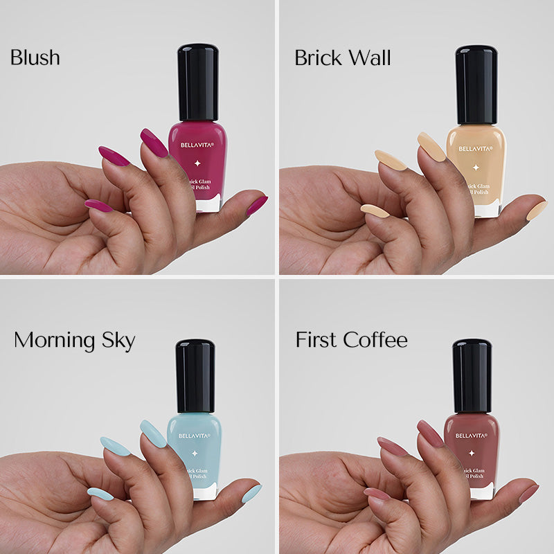 Bold Basics Nail Paint Combo