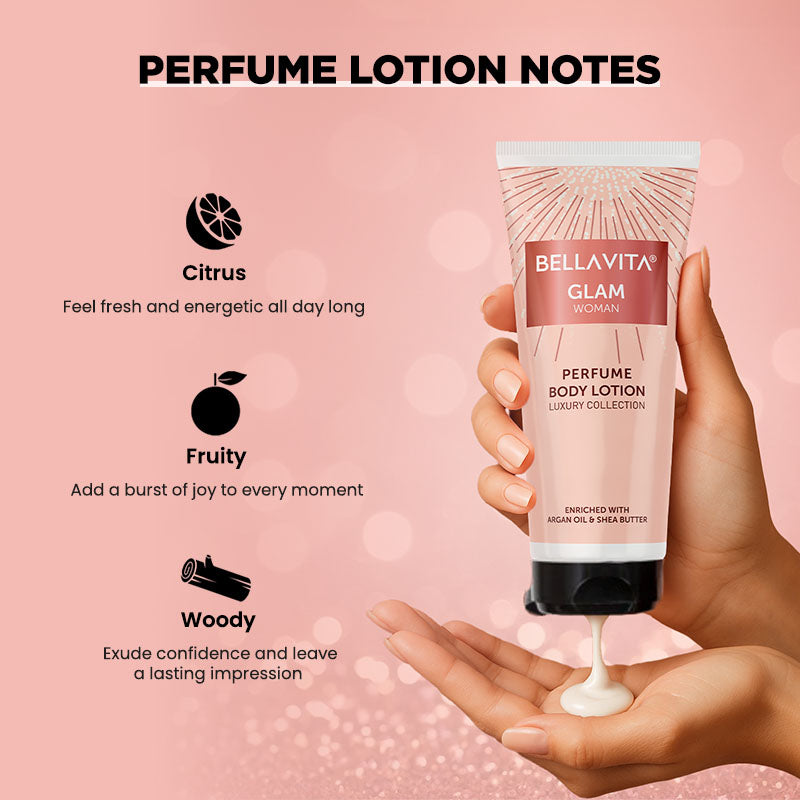 GLAM Woman Perfume Body Lotion - 200ml