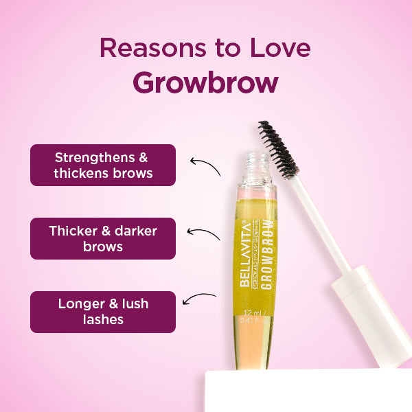 Growbrow - Eyebrow & Eyelash Oil - 12ml