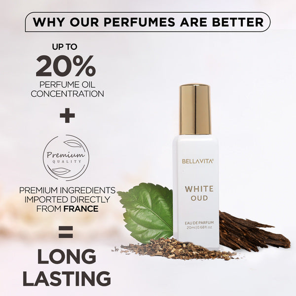 WHITE Oud Unisex Perfume - 20ml