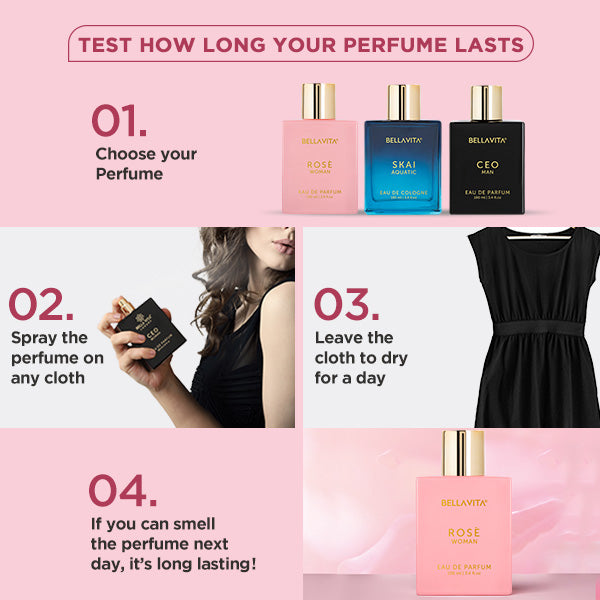 BELLAVITA ROSE WOMAN PERFUME 100 ML-RETAIL