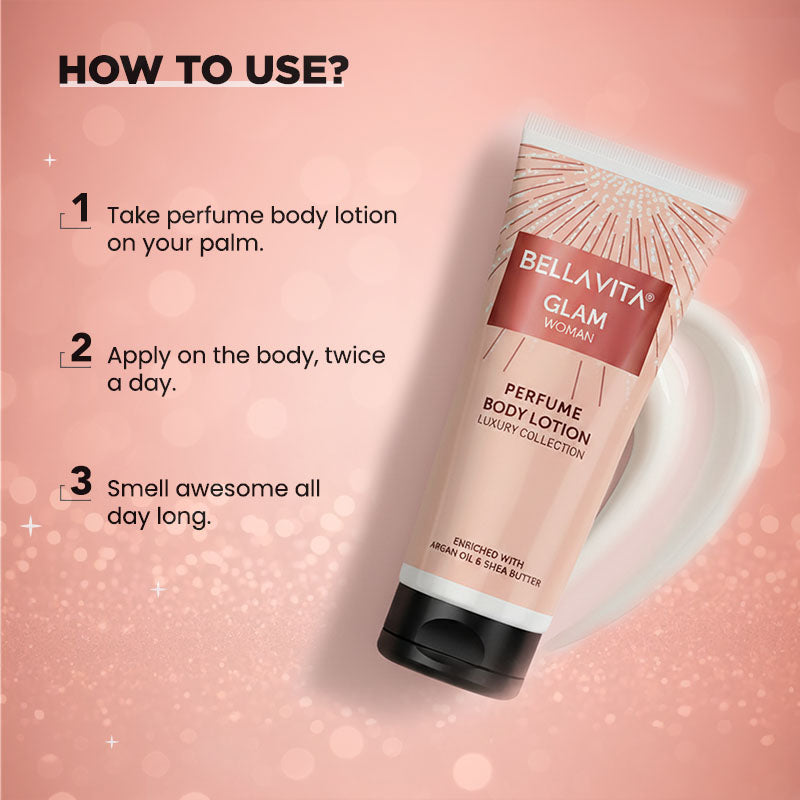 GLAM Woman Perfume Body Lotion - 200ml