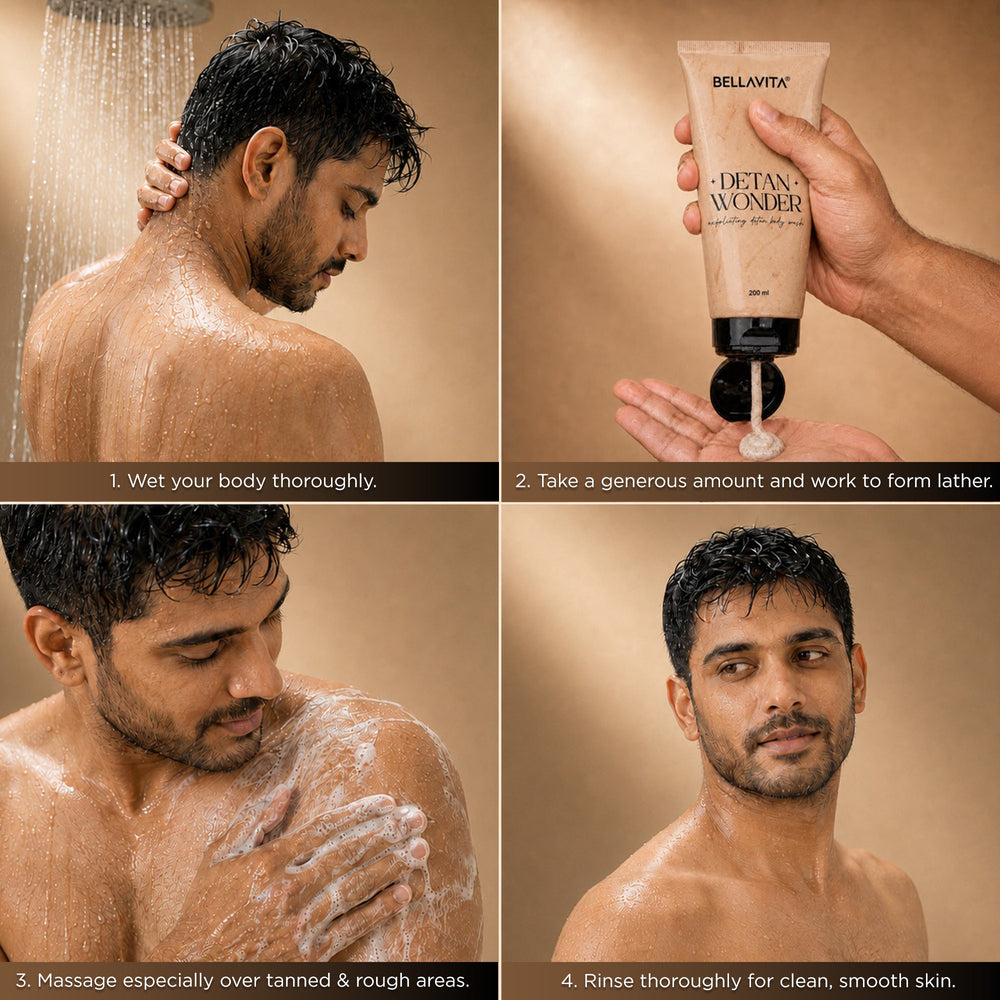 Detan Wonder Exfoliating Detan Body Wash