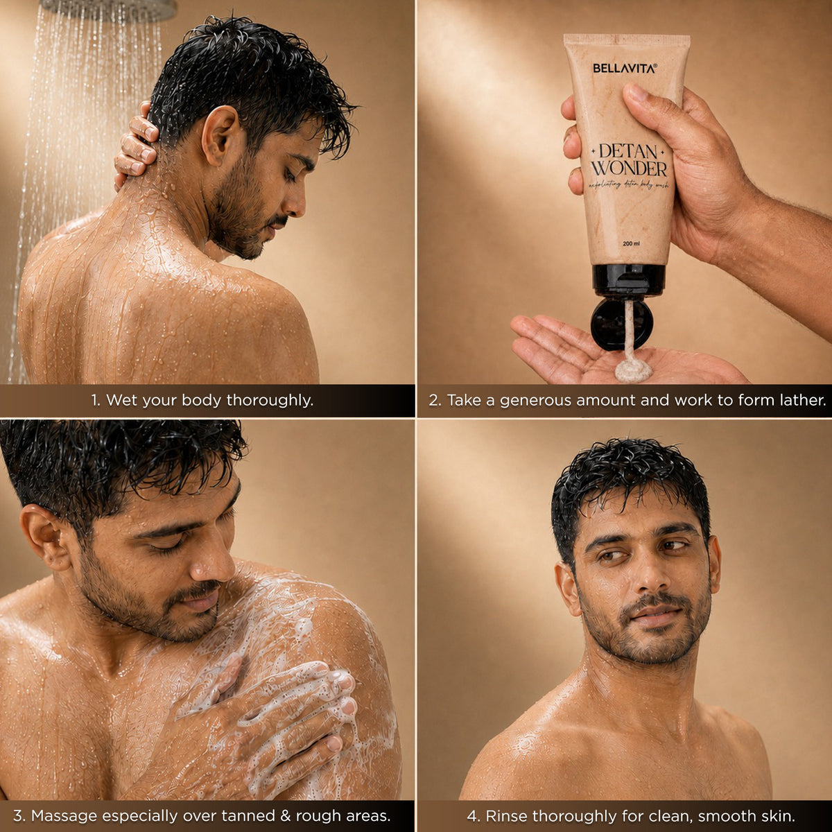 Detan Wonder Exfoliating Detan Body Wash