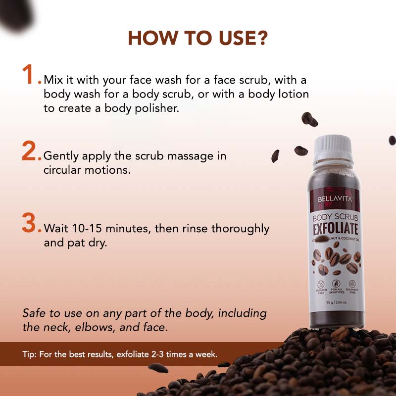 Exfoliating Coffee Body Scrub - 75g