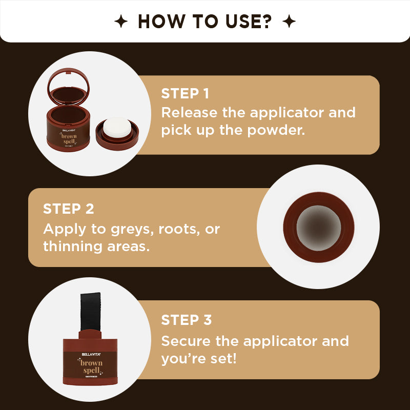 Bellavita Brown Spell Hair Powder