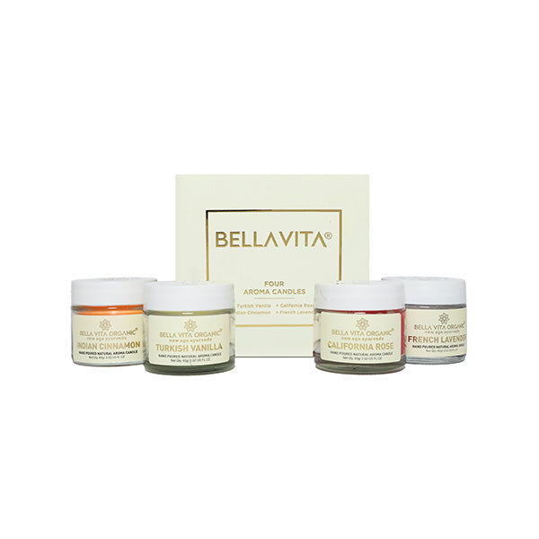 Scented Candles Set - 4 x 60g
