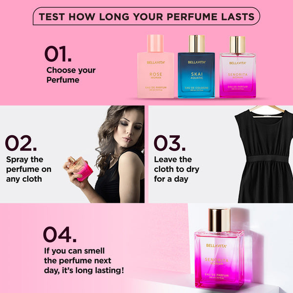 BELLAVITA SENORITA WOMAN PERFUME 100 ML-RETAIL