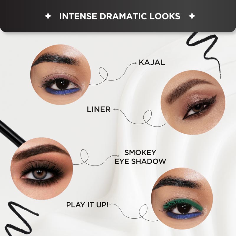 Intense Drama Blue Kajal - 0.3g