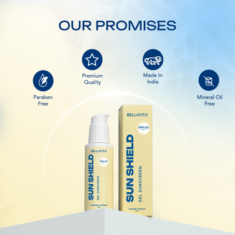 Sun Shield Gel Sunscreen SPF 50 PA++++ - 50g