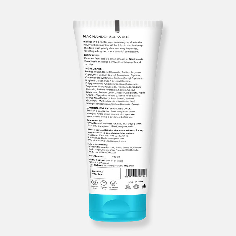 Niacinamide Face Wash - 100ml