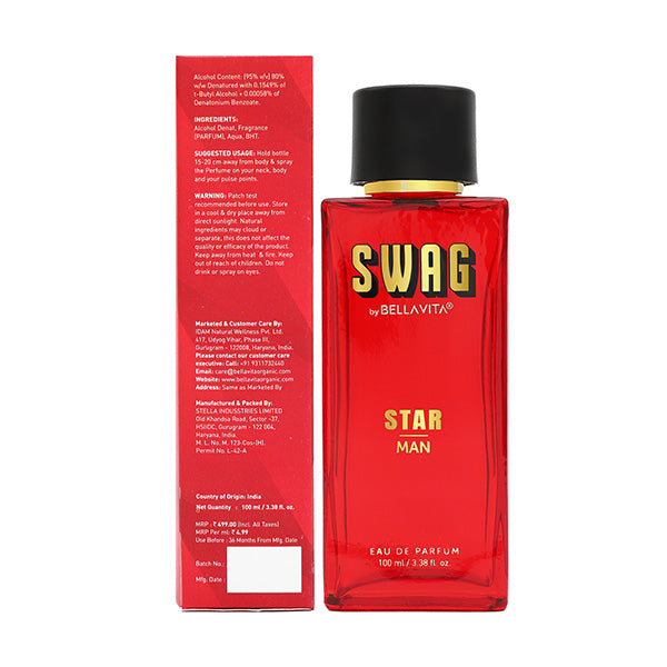 SWAG STAR Man Perfume - 100ml