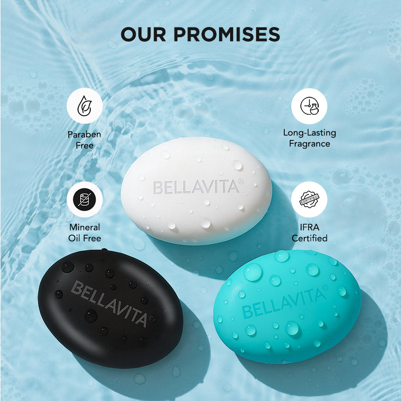 Perfumed Bathing Bar (Soaps) For Men - 3 x 100g