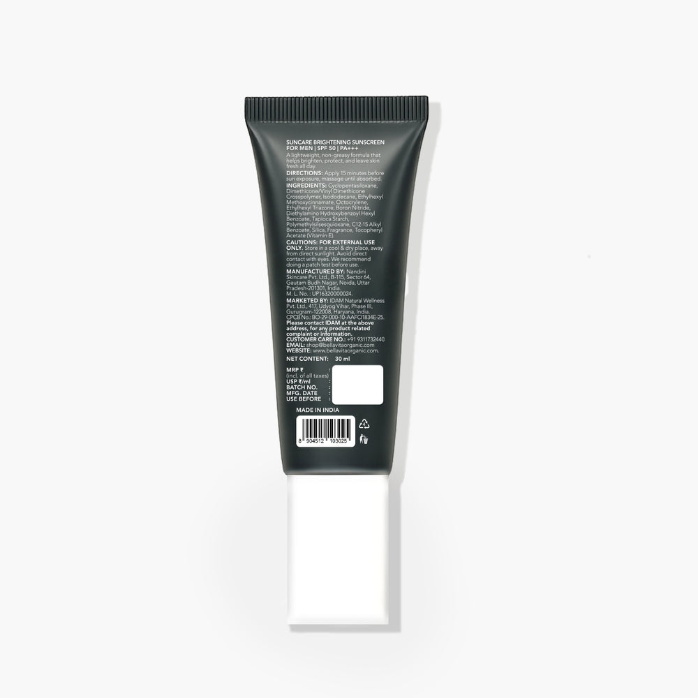 Bellavita Instant Brightening Cream For Men | 30 ml