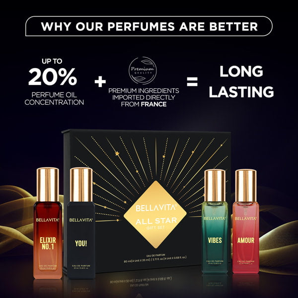 All Star Gift Set - 4 x 20ml