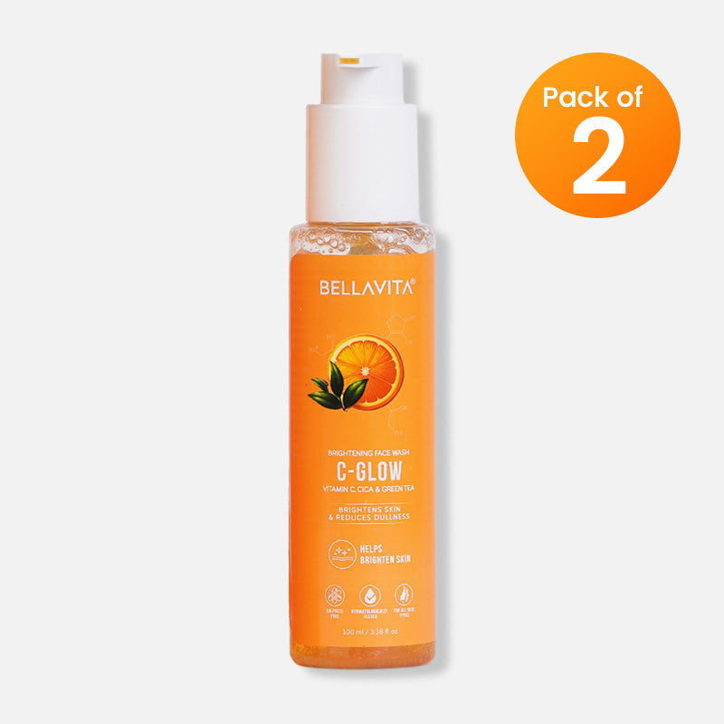 C-Glow Vitamin C Face Wash - 2 x 100ml