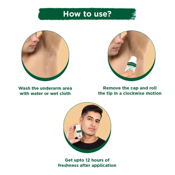 Roll On Deodorant - Men (Pack Of 2) - 50ml