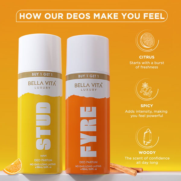 Fyre And Stud Deo Combo - 2 x 150ml