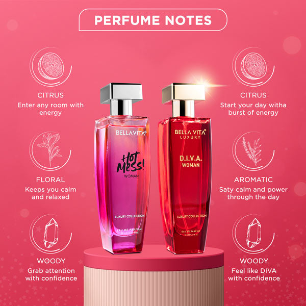 Hot & Classy Perfume Set - 2 x 50ml