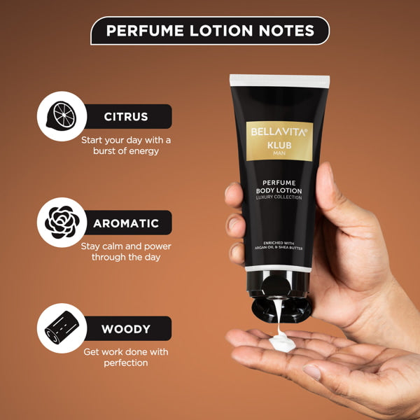 Perfume body lotion