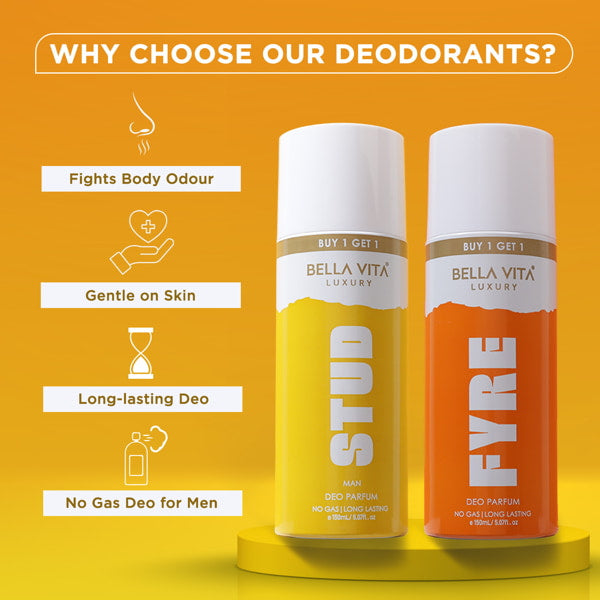 Deo Gift Set - Stud, Fyre, Fresh And Game Pack Of 4 x 150ml