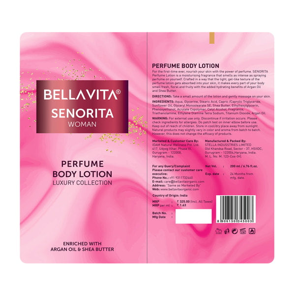 SENORITA Woman Perfume Body Lotion - 200ml