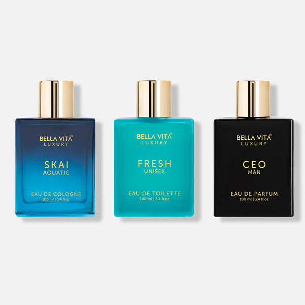 Work & Play Perfume Combo - 3 x 100ml