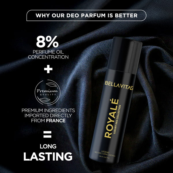 BELLAVITA ROYALE LEGEND LUXURY DEO COLLECTION - 150 ML
