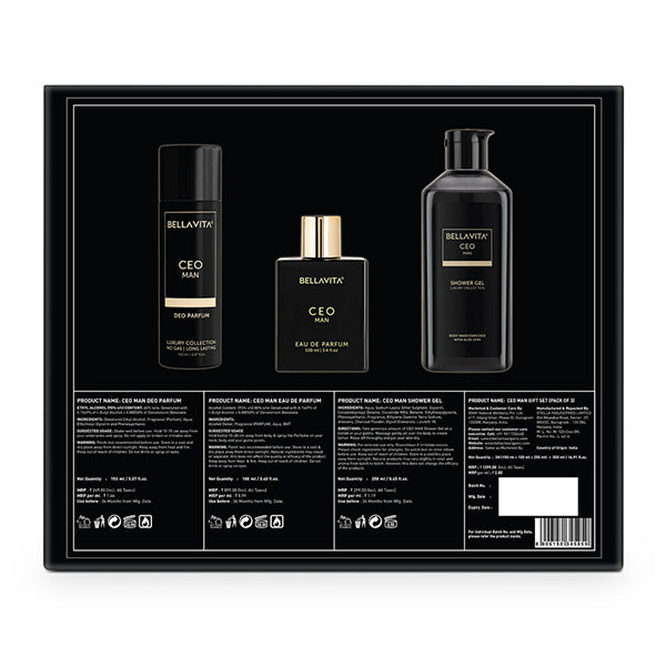 CEO Man Black Edition Gift Set